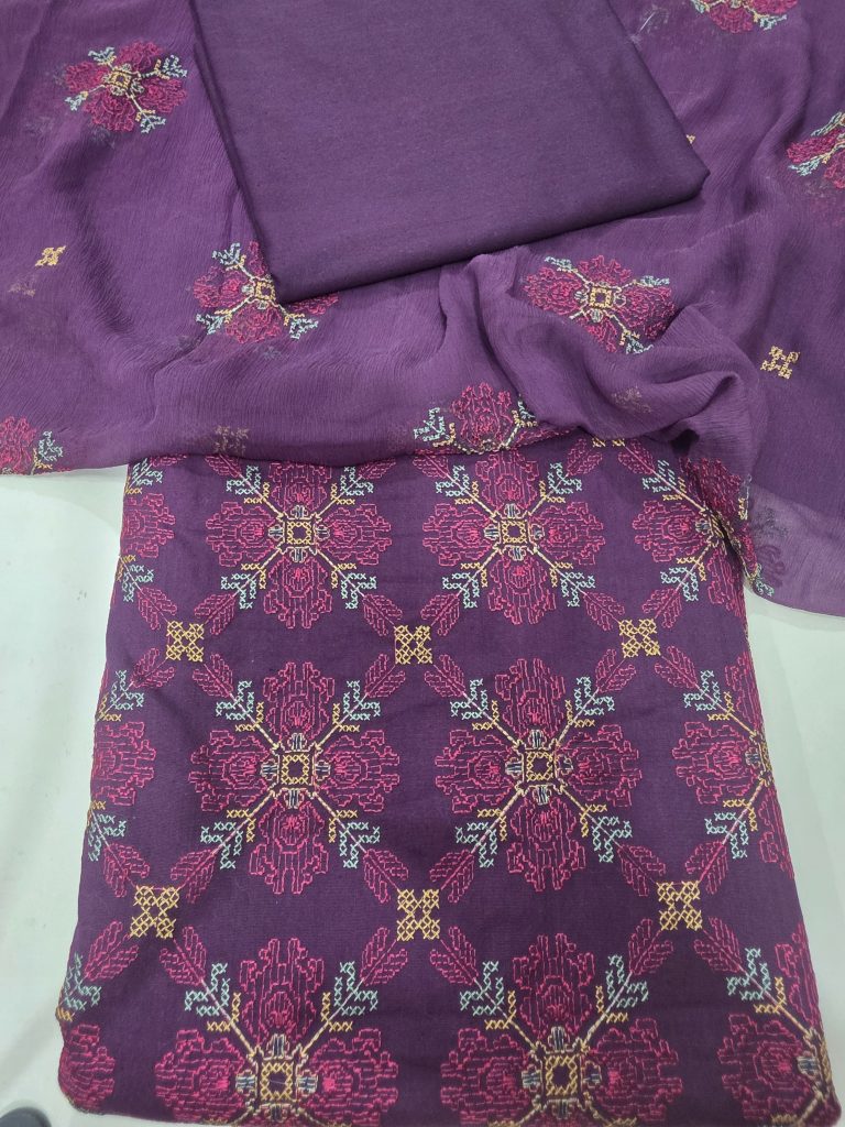 Bareeze  karandi 3 piece