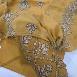 Bareeze 3 piece Embroided suit