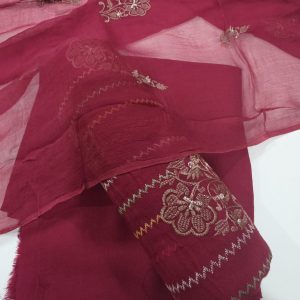 Bareeze 3 piece Embroided suit