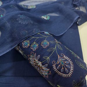 Bareeze 3 piece Embroided suit